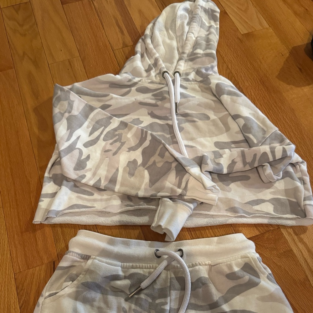 Vintage Havana Sweat Set White Camo